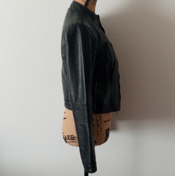 New Look Faux Leather Moto Jacket - Picture 4 of 6